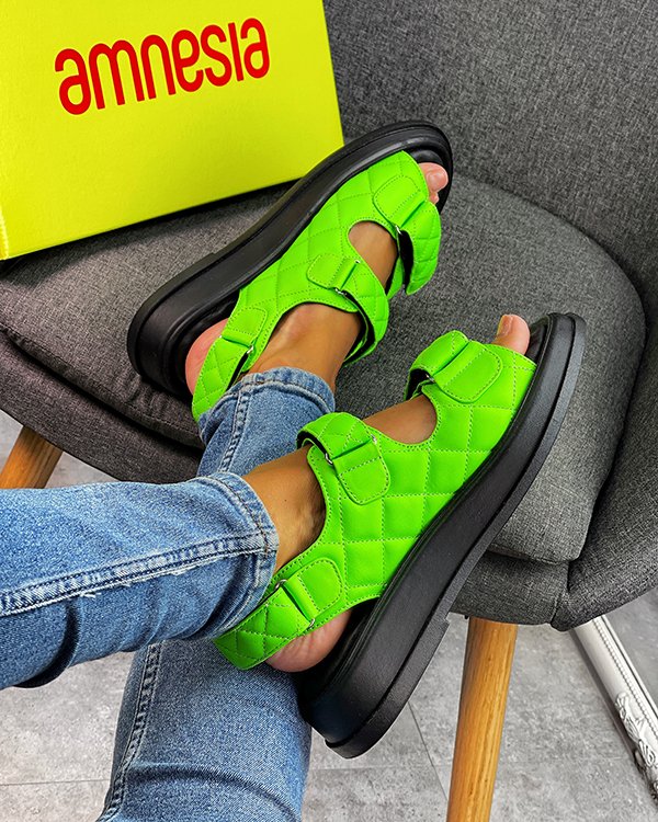 Фото: Воздушные сандалии из 100% кожи. Купить со скидкой 37%.